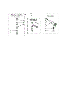 Water System parts for Kenmore Washer 110.26682503 (11026682503, 110 26682503) from AppliancePartsPros.com