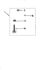 Miscellanous parts for Kenmore Washer 110.26712692 (11026712692, 110 26712692) from AppliancePartsPros.com