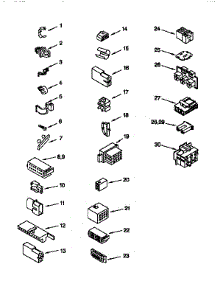Wiring Harness parts for Kenmore Washer 110.26712693 (11026712693, 110 26712693) from AppliancePartsPros.com