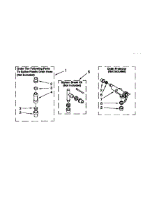 Water System parts for Kenmore Washer 110.26901690 (11026901690, 110 26901690) from AppliancePartsPros.com