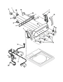 Control Panel parts for Kenmore Washer 110.28884791 (11028884791, 110 28884791) from AppliancePartsPros.com