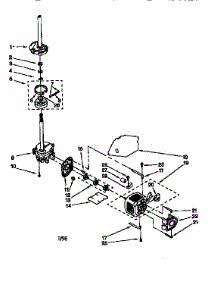 Motor And Pump parts for Kenmore Washer 110.28902790 (11028902790, 110 28902790) from AppliancePartsPros.com