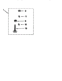 Miscellaneous parts for Kenmore Washer 110.28922790 (11028922790, 110 28922790) from AppliancePartsPros.com
