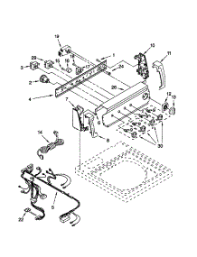 Control Panel parts for Kenmore Washer 110.28972891 (11028972891, 110 28972891) from AppliancePartsPros.com
