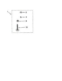 Miscellaneous parts for Kenmore Washer 110.29884890 (11029884890, 110 29884890) from AppliancePartsPros.com