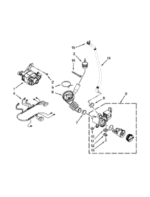 Pump And Motor Parts parts for Kenmore Washer 110.41932510 (11041932510, 110 41932510) from AppliancePartsPros.com