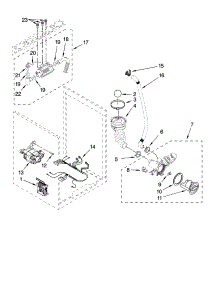 Steamer, Pump And Motor Parts, Optional Parts (Not Inc parts for Kenmore Washer 110.46752701 (11046752701, 110 46752701) from AppliancePartsPros.com