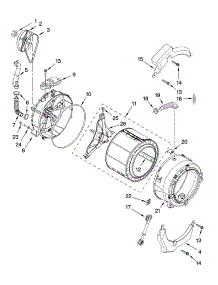 Tub And Basket Parts, Optional Parts (Not Included) parts for Kenmore Washer 110.47511702 (11047511702, 110 47511702) from AppliancePartsPros.com