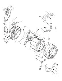 Tub And Basket Parts, Optional Parts (Not Included) parts for Kenmore Washer 110.47532605 (11047532605, 110 47532605) from AppliancePartsPros.com