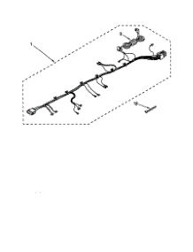 Wiring Harness parts for Kenmore Washer 110.49722990 (11049722990, 110 49722990) from AppliancePartsPros.com