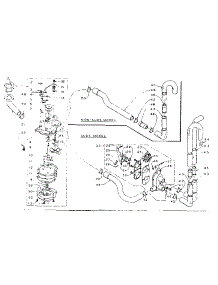 Water System parts for Kenmore Washer 110.5804752 (1105804752, 110 5804752) from AppliancePartsPros.com