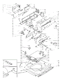 Top And Console Assembly parts for Kenmore Washer 110.5804953 (1105804953, 110 5804953) from AppliancePartsPros.com