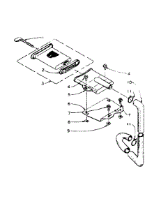 Filter Assembly parts for Kenmore Washer 110.5805300 (1105805300, 110 5805300) from AppliancePartsPros.com