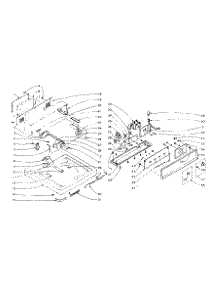 Machine Top Assembly parts for Kenmore Washer 110.5805301 (1105805301, 110 5805301) from AppliancePartsPros.com