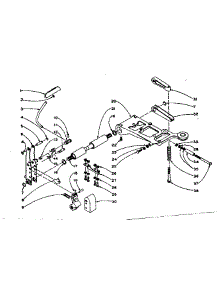 Shoe Pressure Arm And Anchor Assembly parts for Kenmore Ironer 110.5806900 (1105806900, 110 5806900) from AppliancePartsPros.com