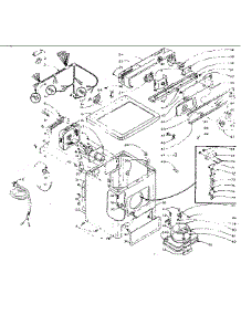 Machine Sub-Assembly parts for Kenmore Dryer 110.5807500 (1105807500, 110 5807500) from AppliancePartsPros.com