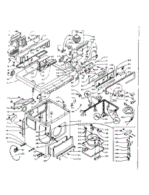 Machine Sub-Assembly parts for Kenmore Dryer 110.5807960 (1105807960, 110 5807960) from AppliancePartsPros.com