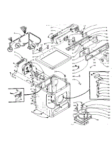 Machine Sub-Assembly parts for Kenmore Dryer 110.5808500 (1105808500, 110 5808500) from AppliancePartsPros.com