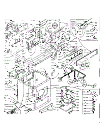 Machine Sub-Assembly parts for Kenmore Dryer 110.5808960 (1105808960, 110 5808960) from AppliancePartsPros.com
