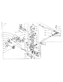 White Rodgers Burner Assembly parts for Kenmore Washer Dryer Combo 110.5809805 (1105809805, 110 5809805) from AppliancePartsPros.com