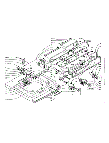 Machine Top Assembly parts for Kenmore Washer 110.5814801 (1105814801, 110 5814801) from AppliancePartsPros.com