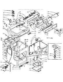 Machine Sub-Assembly parts for Kenmore Dryer 110.5818810 (1105818810, 110 5818810) from AppliancePartsPros.com