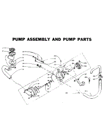 Pump Assembly And Pump Parts parts for Kenmore Washer 110.5902800 (1105902800, 110 5902800) from AppliancePartsPros.com