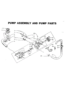 Pump Assembly parts for Kenmore Washer 110.5902802 (1105902802, 110 5902802) from AppliancePartsPros.com