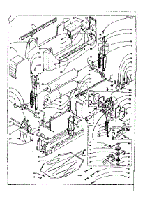 Wringer And Wringer Gear Case Assembly parts for Kenmore Washer 110.5902803 (1105902803, 110 5902803) from AppliancePartsPros.com
