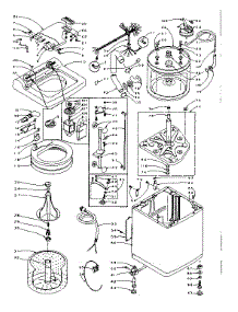 Machine Sub-Assembly parts for Kenmore Washer 110.5904102 (1105904102, 110 5904102) from AppliancePartsPros.com