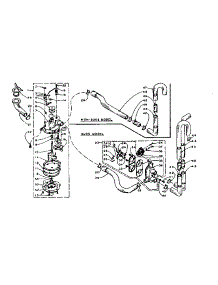 Water System parts for Kenmore Washer 110.5905702 (1105905702, 110 5905702) from AppliancePartsPros.com