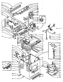 Machine Sub-Assembly parts for Kenmore Dryer 110.5908950 (1105908950, 110 5908950) from AppliancePartsPros.com