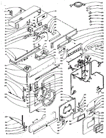 Top And Front parts for Kenmore Washer Dryer Combo 110.5909950 (1105909950, 110 5909950) from AppliancePartsPros.com