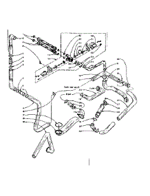 Water System parts for Kenmore Washer Dryer Combo 110.5910902 (1105910902, 110 5910902) from AppliancePartsPros.com