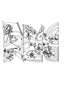 Machine Drive parts for Kenmore Washer Dryer Combo 110.5910953 (1105910953, 110 5910953) from AppliancePartsPros.com