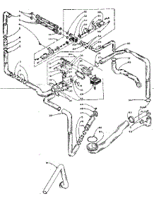 Water System parts for Kenmore Washer Dryer Combo 110.5910960 (1105910960, 110 5910960) from AppliancePartsPros.com