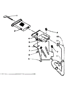 Filter Assembly parts for Kenmore Washer 110.5915602 (1105915602, 110 5915602) from AppliancePartsPros.com