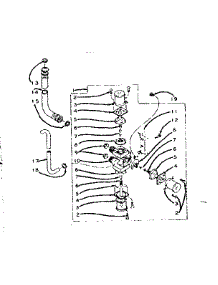 Mixing Valve Assembly parts for Kenmore Washer 110.6004350 (1106004350, 110 6004350) from AppliancePartsPros.com