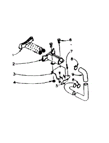 Filter Assembly parts for Kenmore Washer 110.6004500 (1106004500, 110 6004500) from AppliancePartsPros.com