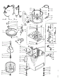 Machine Sub-Assembly parts for Kenmore Washer 110.6004850 (1106004850, 110 6004850) from AppliancePartsPros.com