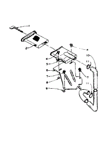 Filter Assembly parts for Kenmore Washer 110.6004854 (1106004854, 110 6004854) from AppliancePartsPros.com