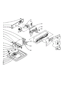 Top And Console Assembly parts for Kenmore Washer 110.6005210 (1106005210, 110 6005210) from AppliancePartsPros.com