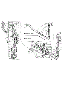 Water System parts for Kenmore Washer 110.6005551 (1106005551, 110 6005551) from AppliancePartsPros.com