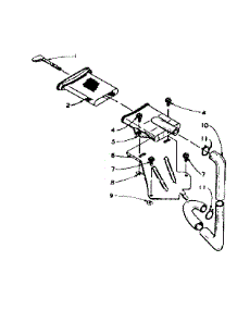 Filter Assembly parts for Kenmore Washer 110.6005552 (1106005552, 110 6005552) from AppliancePartsPros.com