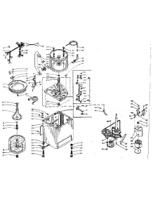 Machine Sub-Assembly parts for Kenmore Washer 110.6005553 (1106005553, 110 6005553) from AppliancePartsPros.com