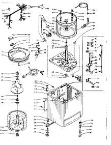Machine Sub-Assembly parts for Kenmore Washer 110.6005701 (1106005701, 110 6005701) from AppliancePartsPros.com