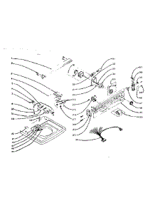 Top And Console Assembly parts for Kenmore Washer 110.6005760 (1106005760, 110 6005760) from AppliancePartsPros.com