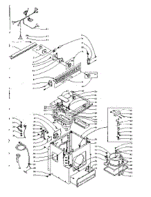 Machine Sub-Assembly parts for Kenmore Dryer 110.6007700 (1106007700, 110 6007700) from AppliancePartsPros.com