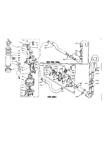 Water System parts for Kenmore Washer 110.6015552 (1106015552, 110 6015552) from AppliancePartsPros.com
