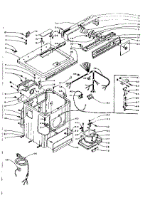 Machine Sub-Assembly parts for Kenmore Dryer 110.6017701 (1106017701, 110 6017701) from AppliancePartsPros.com